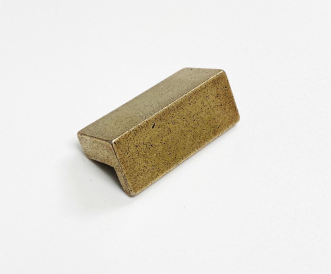 Madison Drawer Pulls in Aged Brass Drawer Handles - Cabinet Hardware - Forge Hardware Studio