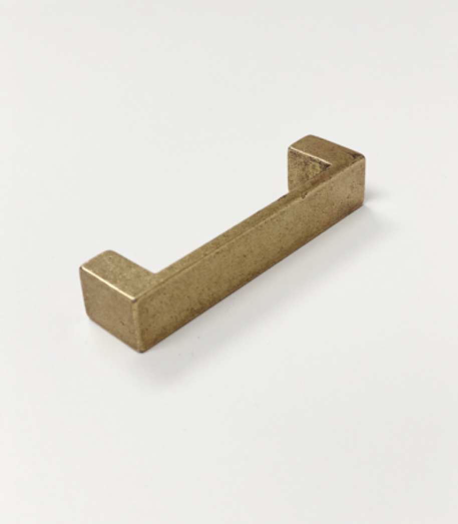 Madison Drawer Pulls in Aged Brass Drawer Handles - Cabinet Hardware - Forge Hardware Studio