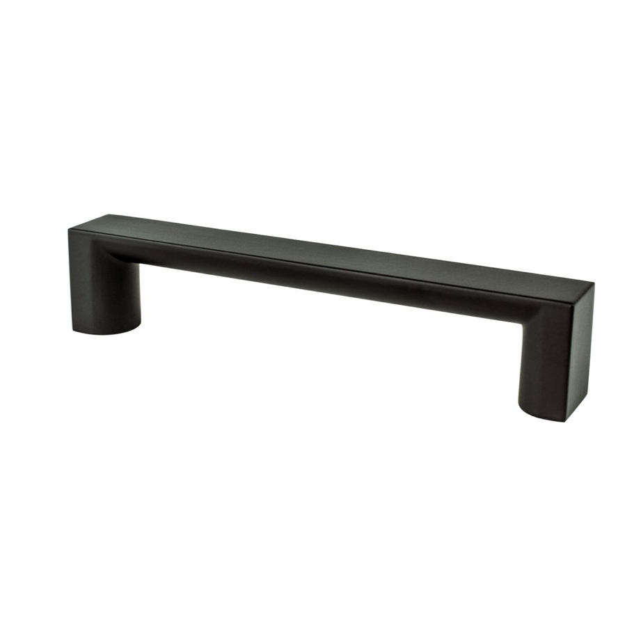 Tila Matte Black Wide Drawer Pulls and Knob - Cabinet Hardware - Forge Hardware Studio