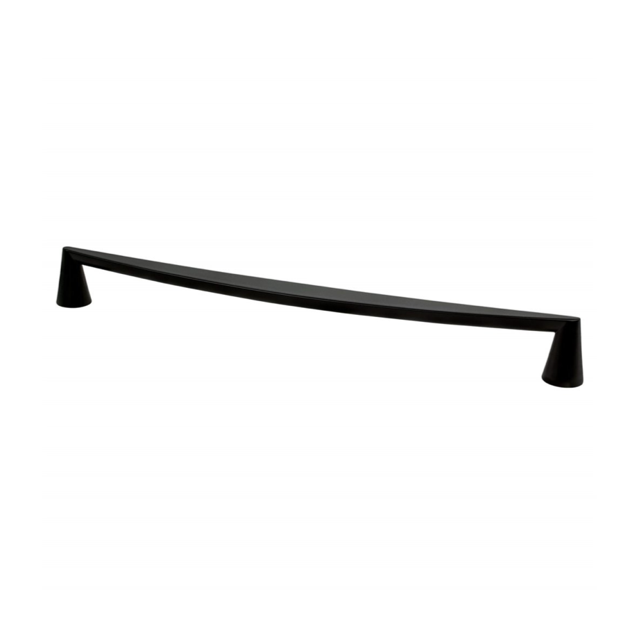Matte Black "Core" Drawer Pulls and Knob - Forge Hardware Studio