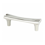 Polished Nickel "Sunday" Cabinet Hardware, Cabinet Knobs, Drawer Pulls - Forge Hardware Studio
