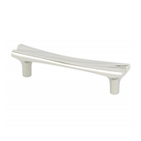 Polished Nickel "Sunday" Cabinet Hardware, Cabinet Knobs, Drawer Pulls - Forge Hardware Studio