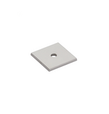 Polished Nickel Backplate 1-1/8” for Cabinet Knobs in Polished Nickel Only - Forge Hardware Studio