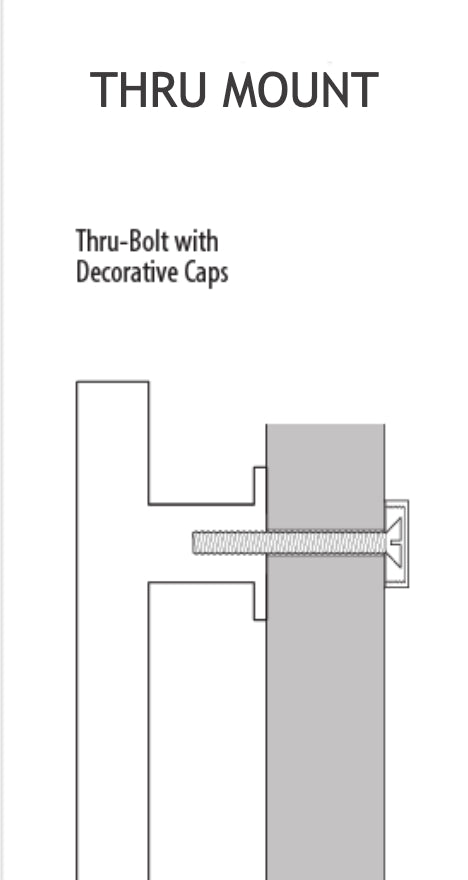 Door Pull T-Bar Handle in Satin Brass | Hardware for Exterior and Barn Doors - Forge Hardware Studio