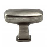 Kelly No.1 Dark Pewter Cabinet Knobs and Drawer Pulls - Forge Hardware Studio