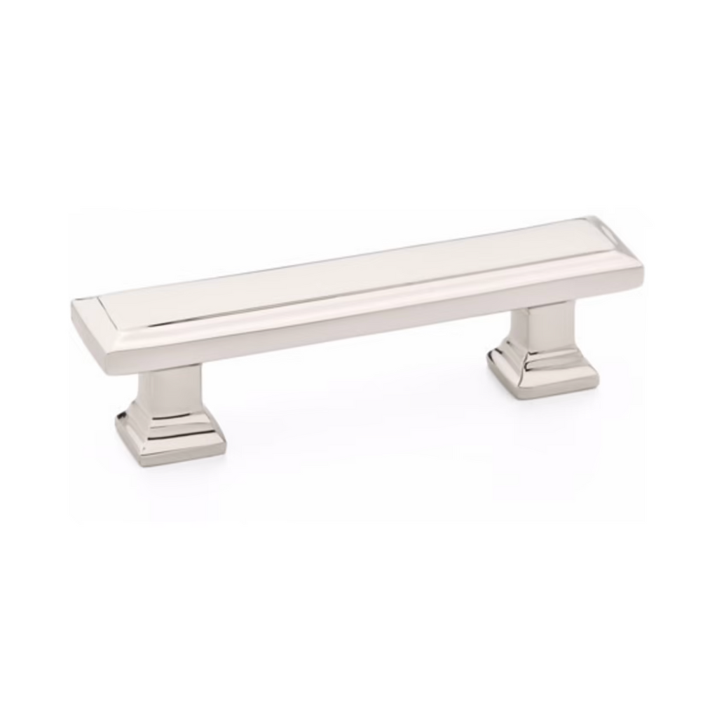 Polished Nickel "Glow" Cabinet Knobs and Drawer Pulls - Forge Hardware Studio