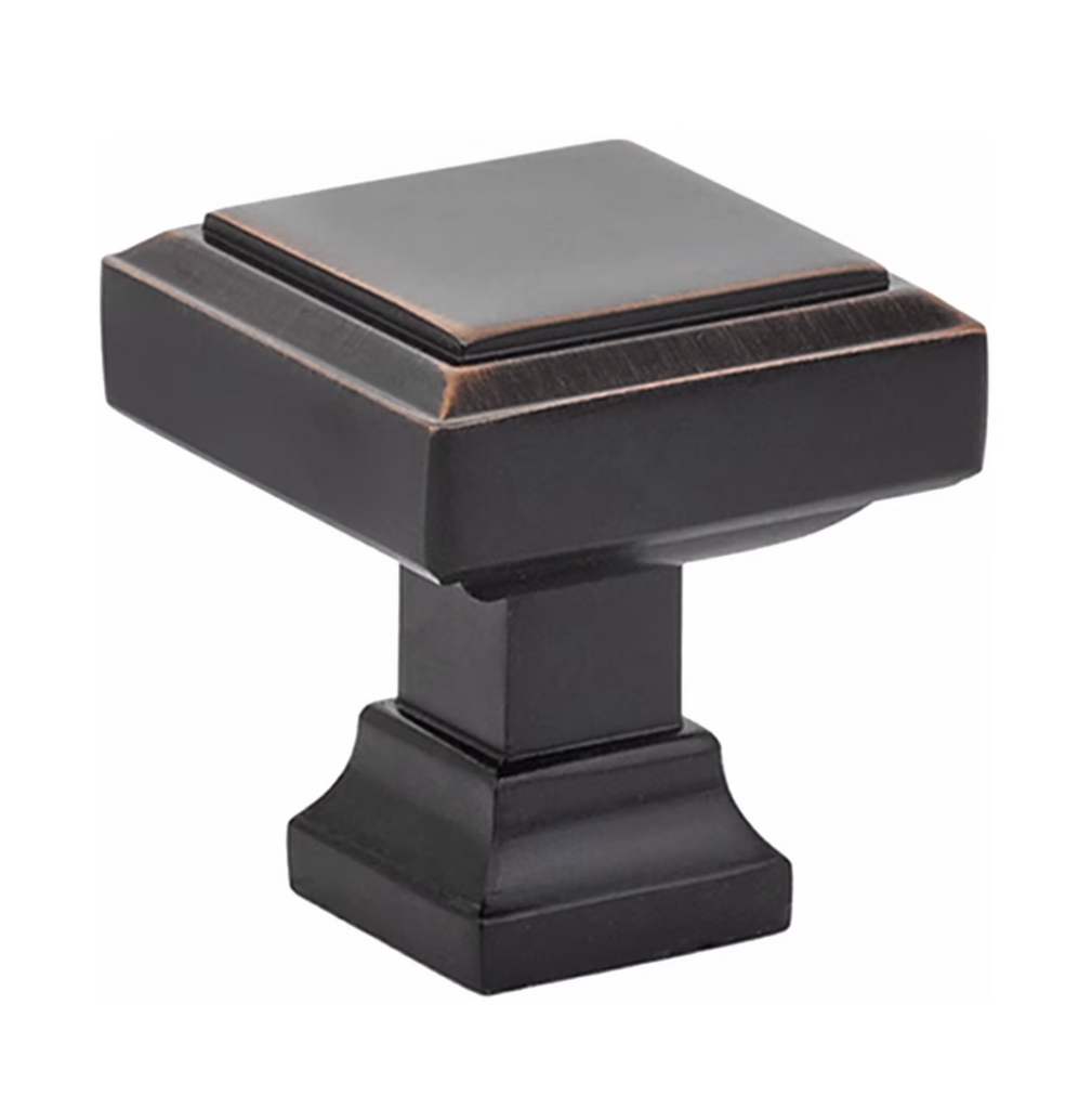 Oil Rubbed Bronze "Glow" Cabinet Knobs and Drawer Pulls - Forge Hardware Studio