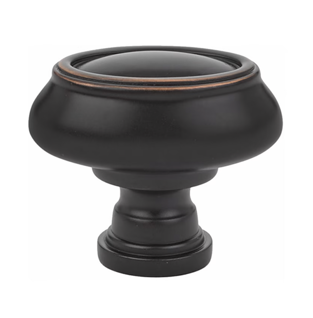 Oil Rubbed Bronze "Glow" Cabinet Knobs and Drawer Pulls - Forge Hardware Studio