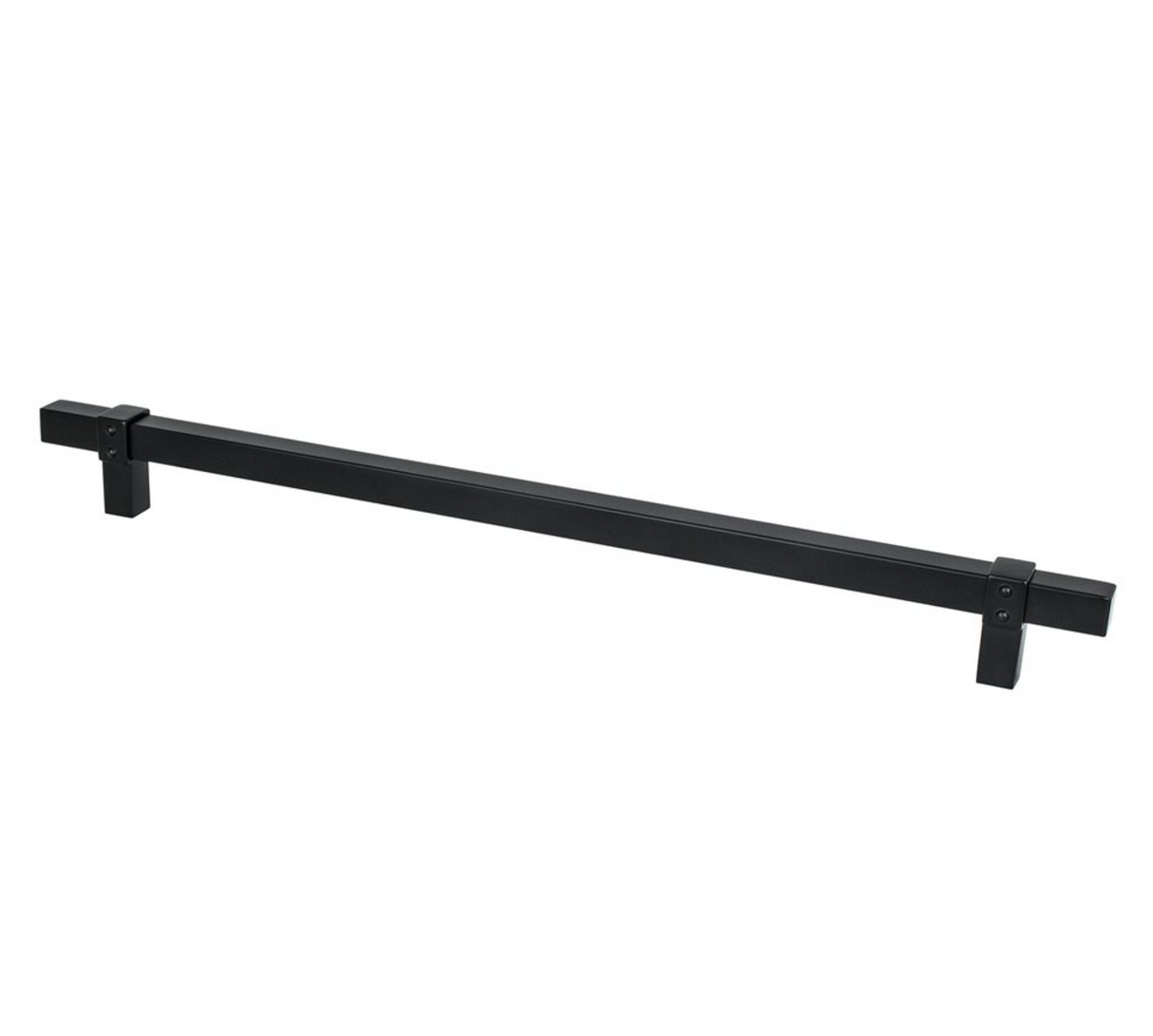 Matte Black "Rio" T-Bar Cabinet Knob and Drawer Pulls - Forge Hardware Studio