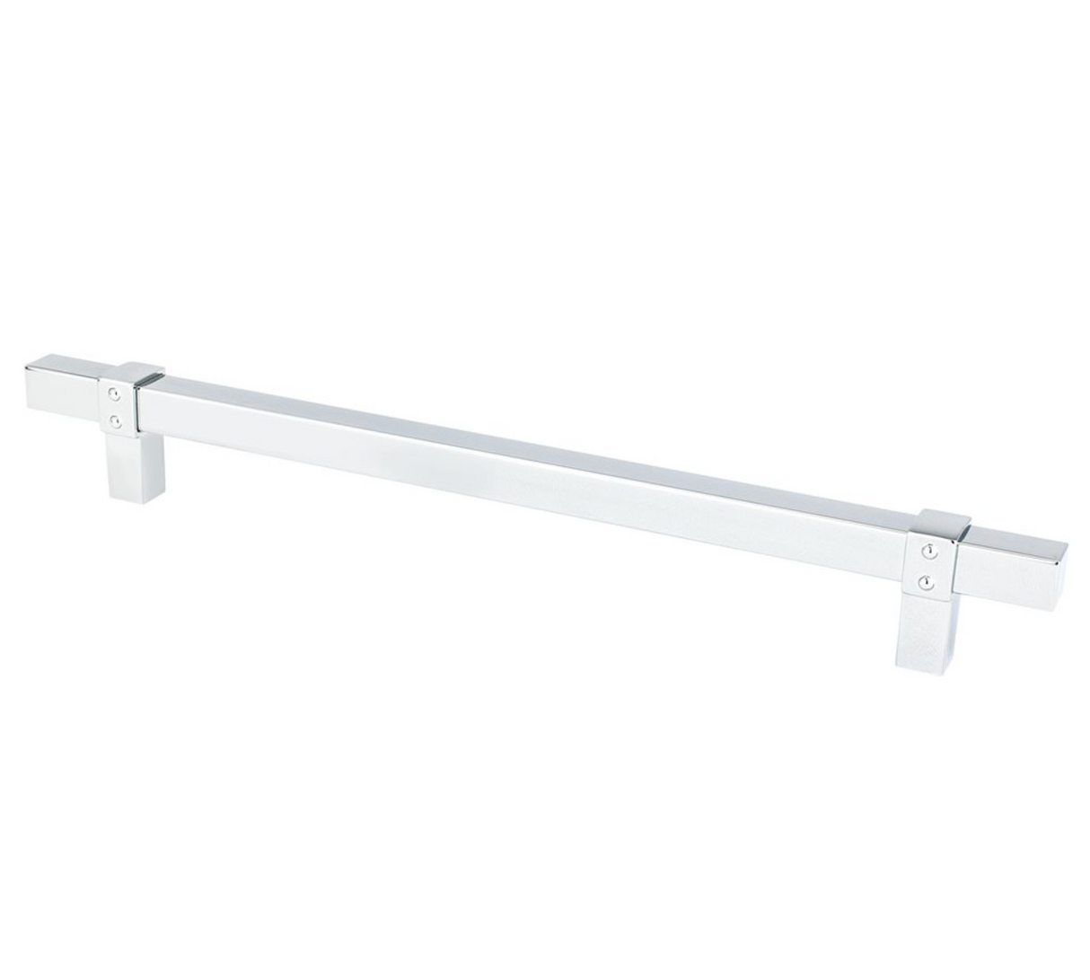 Polished Chrome "Rio" T-Bar Cabinet Knob and Drawer Pulls - Forge Hardware Studio