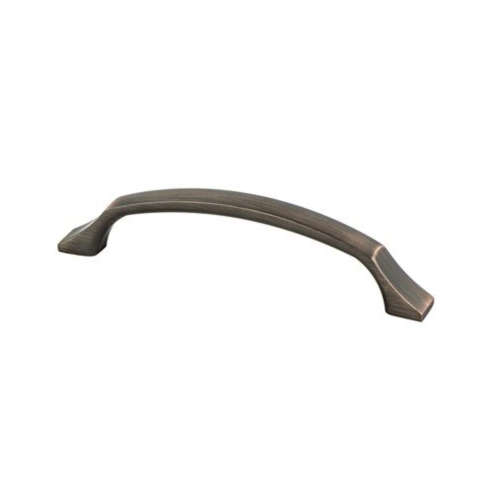 Kelly No.3 Cabinet Knobs and Drawer Pulls in Dark Brushed Bronze - Forge Hardware Studio