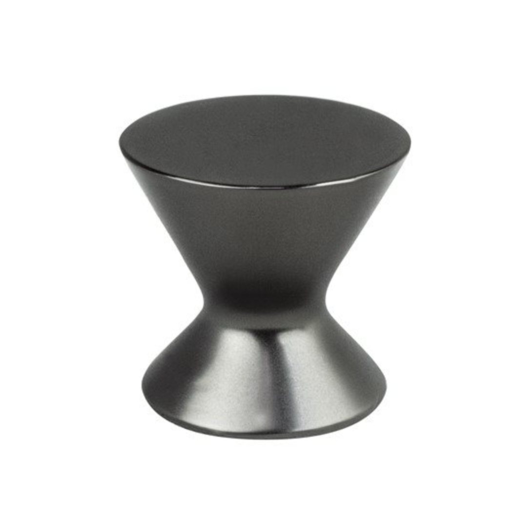 Ash Gray "Core" Drawer Pulls and Cabinet Knob - Forge Hardware Studio