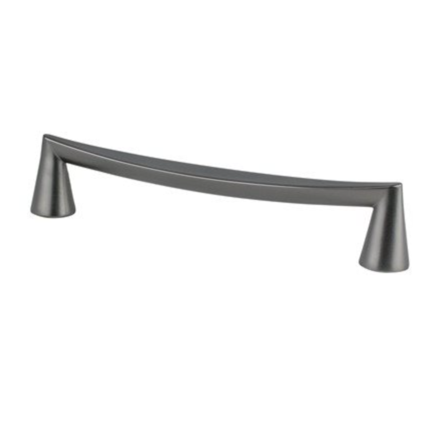 Ash Gray "Core" Drawer Pulls and Cabinet Knob - Forge Hardware Studio