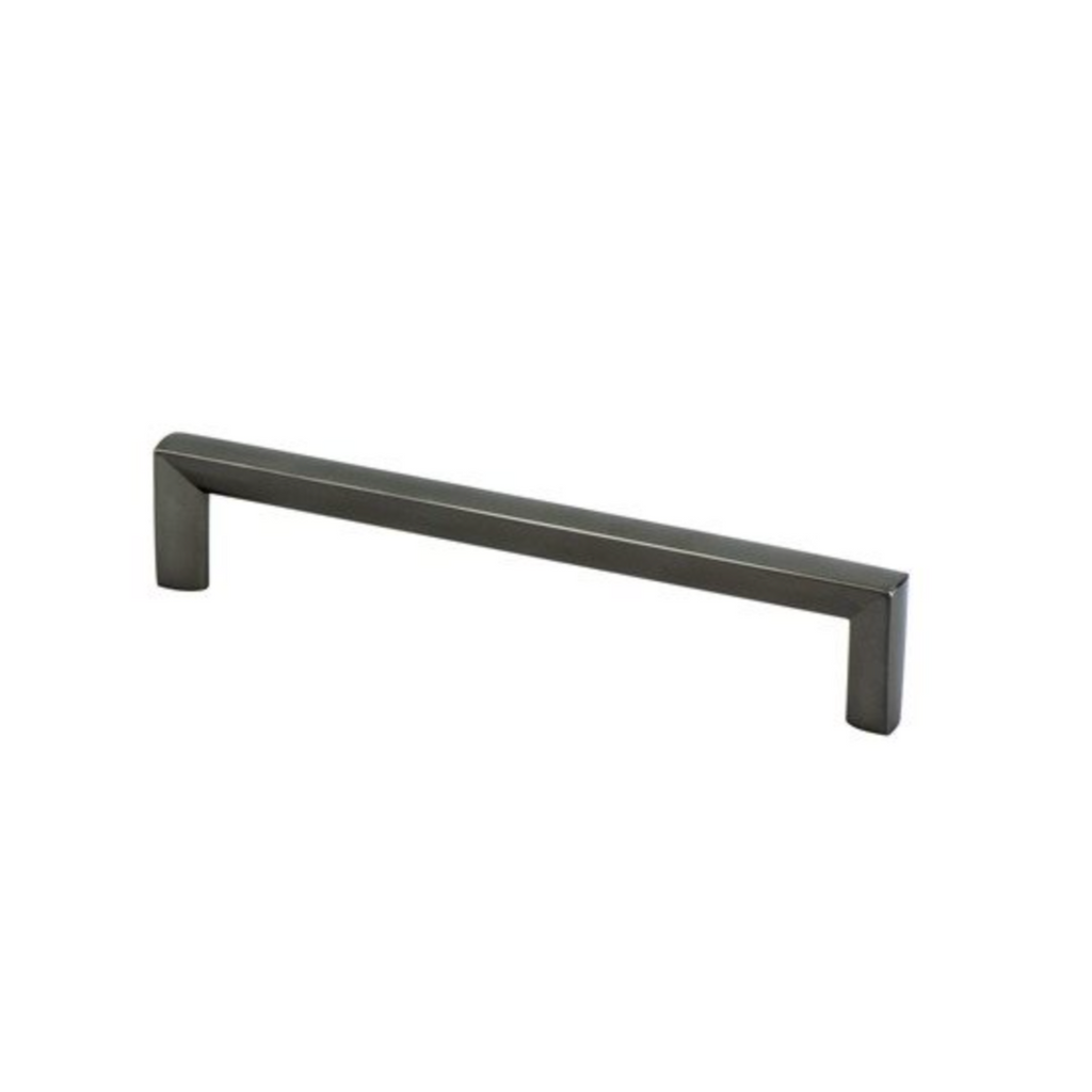 Ash Gray "Trane" Drawer Pulls and Cabinet Knob - Forge Hardware Studio