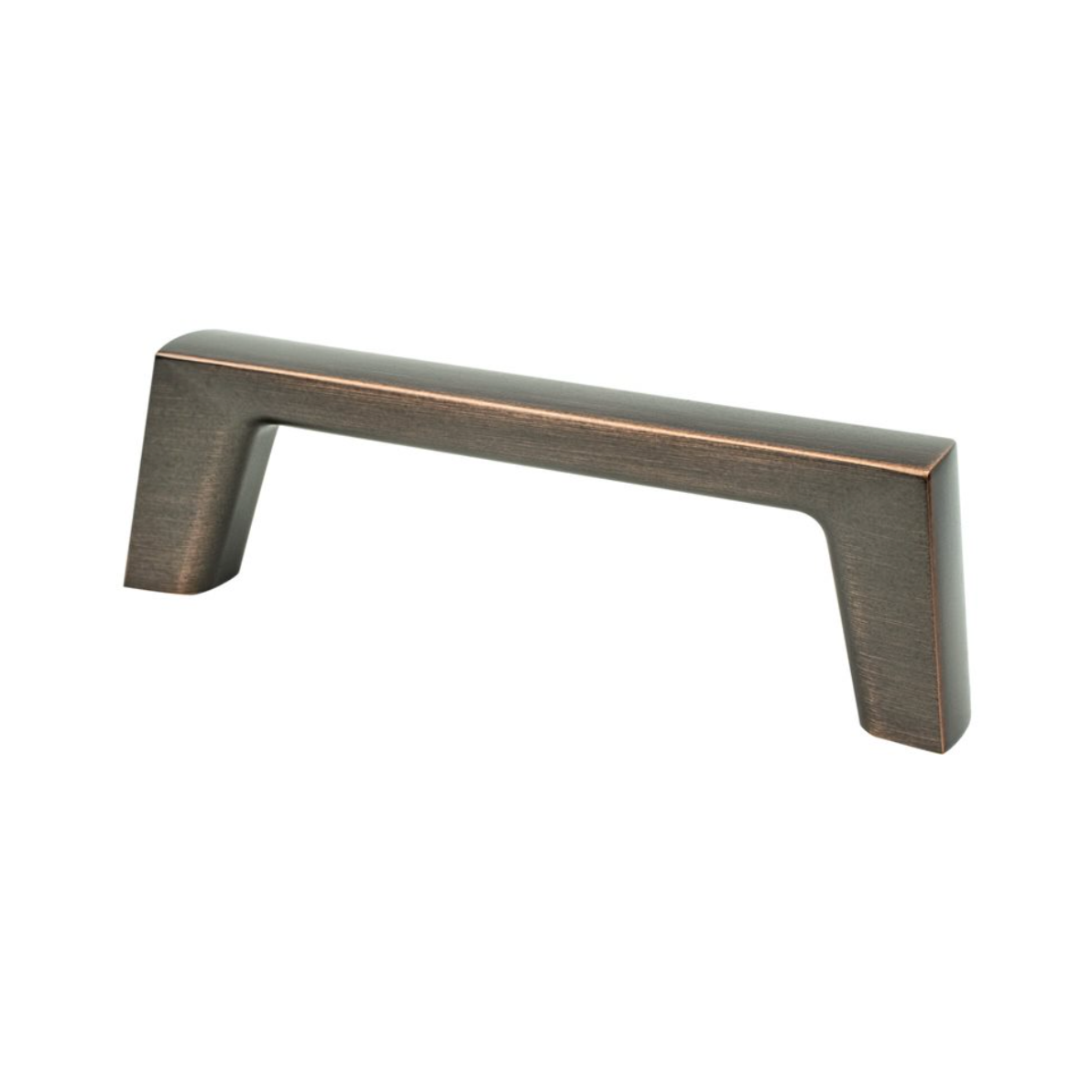 Dark Brushed Bronze "Brooks" Drawer Pulls and Cabinet Knobs - Cabinet Hardware - Forge Hardware Studio