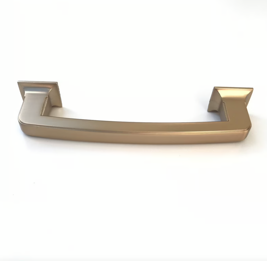 Champagne Bronze "Liana" Drawer Pulls and Knobs for Cabinets and Furniture - Forge Hardware Studio