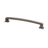 Dark Brushed Bronze "Liana" Drawer Pulls and Knobs for Cabinets and Furniture - Forge Hardware Studio