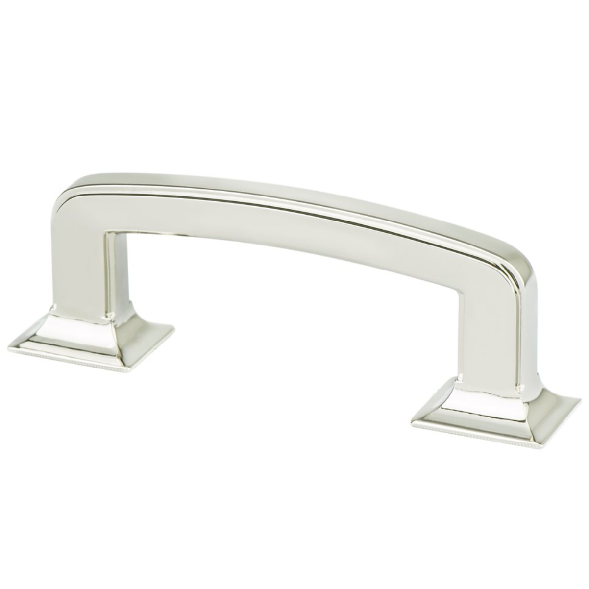 Polished Nickel "Liana"Cabinet Knobs and Drawer Pulls - Forge Hardware Studio