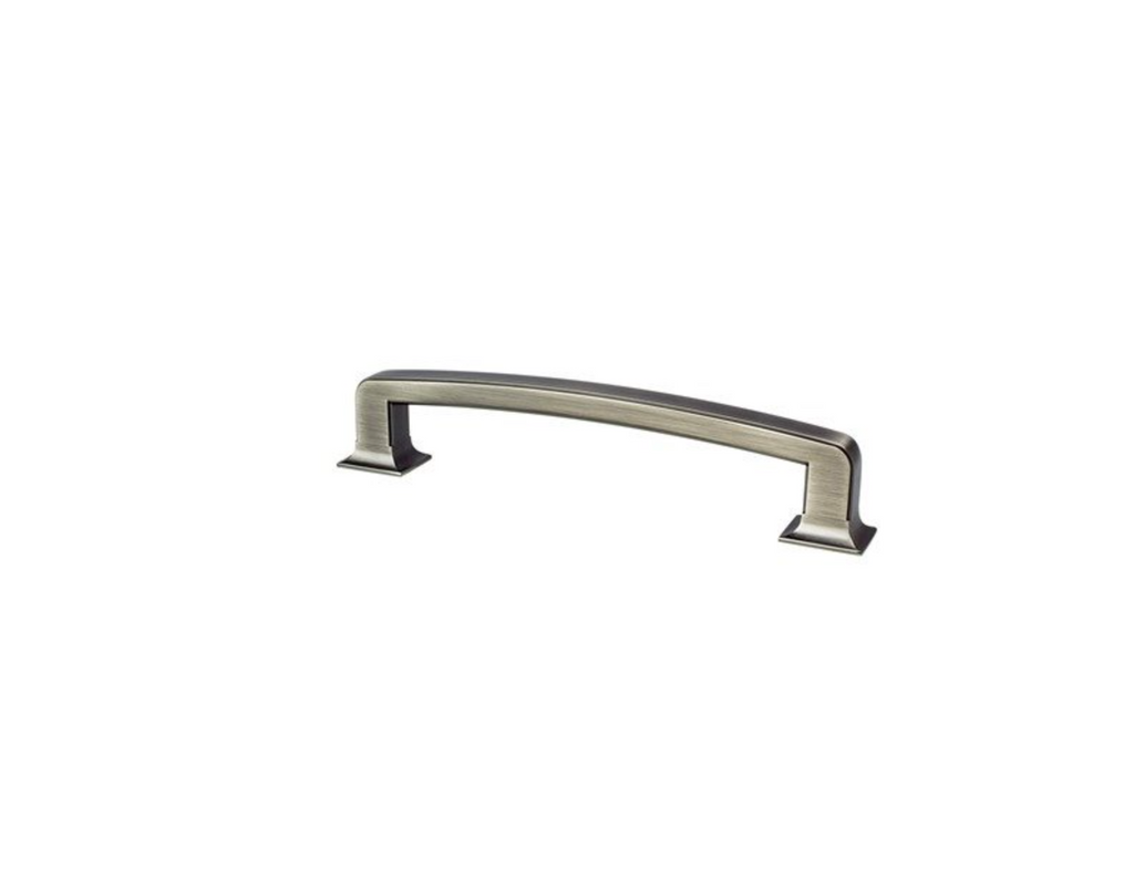 Brushed Dark Gray "Liana" Drawer Pulls and Knobs for Cabinets and Furniture - Forge Hardware Studio