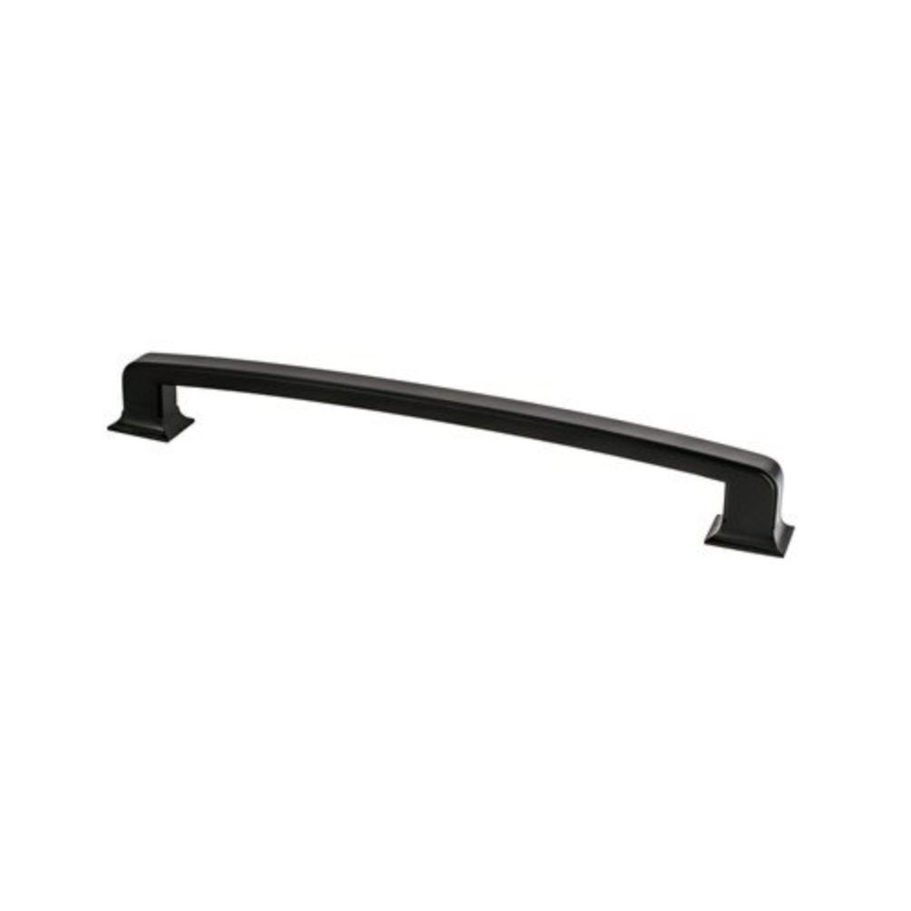 Matte Black "Liana" Cabinet Knobs and Drawer Pulls - Forge Hardware Studio