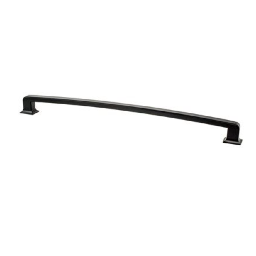 Matte Black "Liana" Cabinet Knobs and Drawer Pulls - Forge Hardware Studio