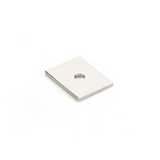 Polished Nickel "Maison No. 2" Smooth Drawer Pulls and Cabinet Knobs with Optional Backplate - Forge Hardware Studio