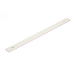 Polished Nickel "Maison No. 2" Smooth Drawer Pulls and Cabinet Knobs with Optional Backplate - Forge Hardware Studio