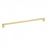 Luxe Unlacquered Brass Cabinet Pulls in Polished Unlacquered Brass - Brass Cabinet Hardware 