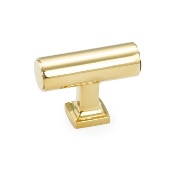 Unlacquered Brass "Neal" Cabinet Knobs and Pulls Cabinet Hardware - Brass Cabinet Hardware 