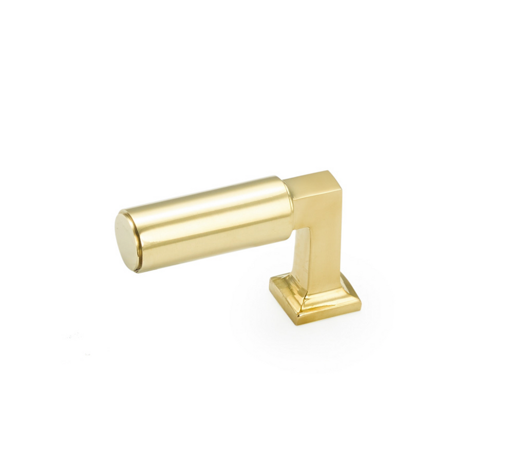 Unlacquered Brass "Neal" Cabinet Knobs and Pulls Cabinet Hardware - Brass Cabinet Hardware 