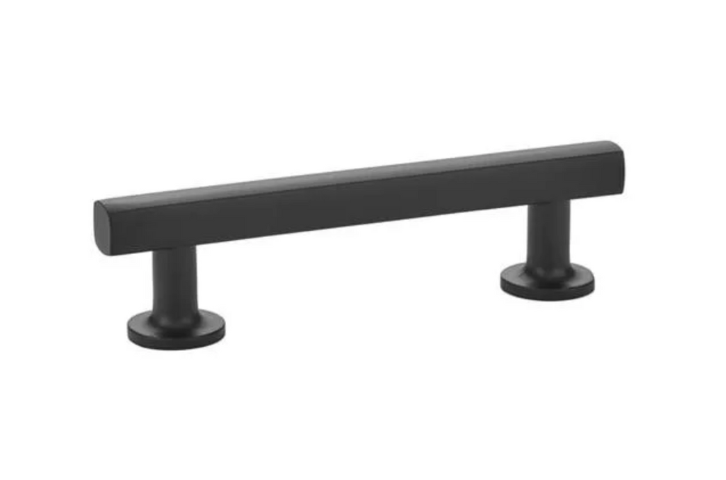 Freestone T-Bar Drawer Pulls in Matte Black - Brass Cabinet Hardware 