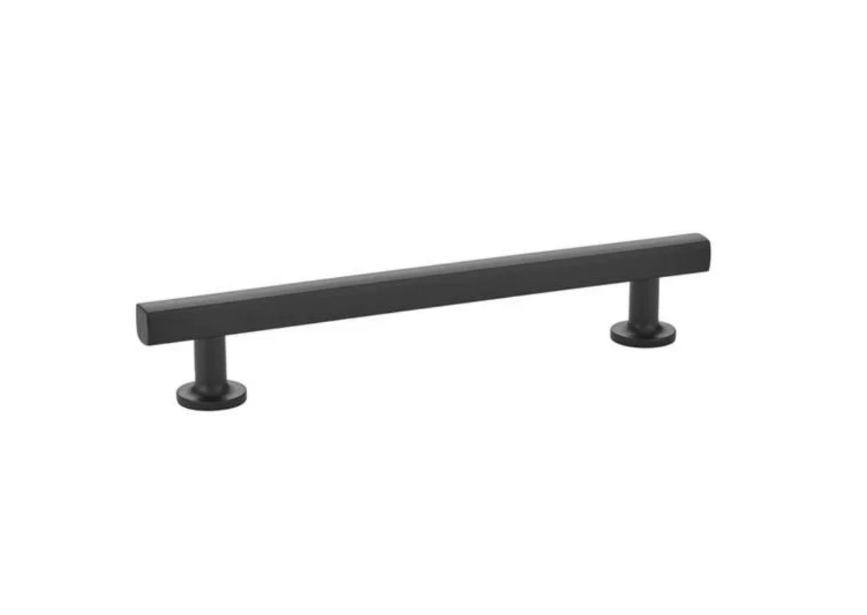 Freestone T-Bar Drawer Pulls in Matte Black - Brass Cabinet Hardware 