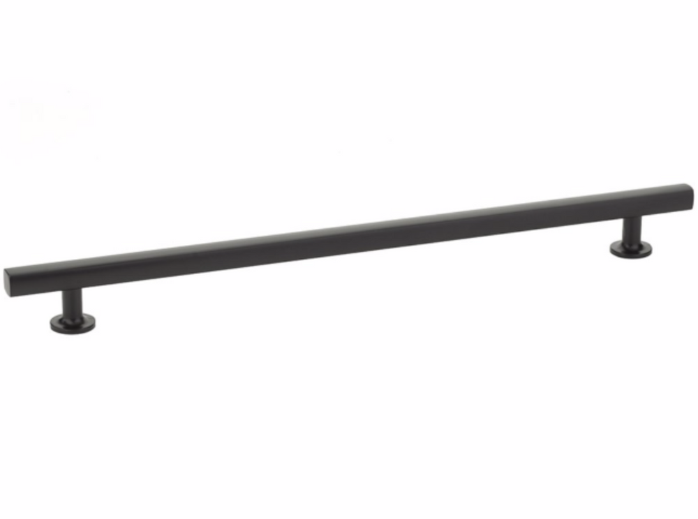 Freestone T-Bar Drawer Pulls in Matte Black - Brass Cabinet Hardware 