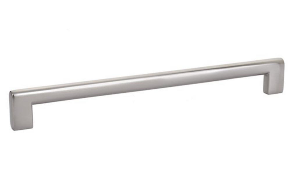 Luxe Satin Nickel Cabinet Drawer Pulls - Brass Cabinet Hardware 