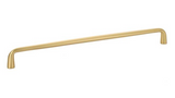 Orbit Drawer Pulls in Satin Brass - Brass Cabinet Hardware 