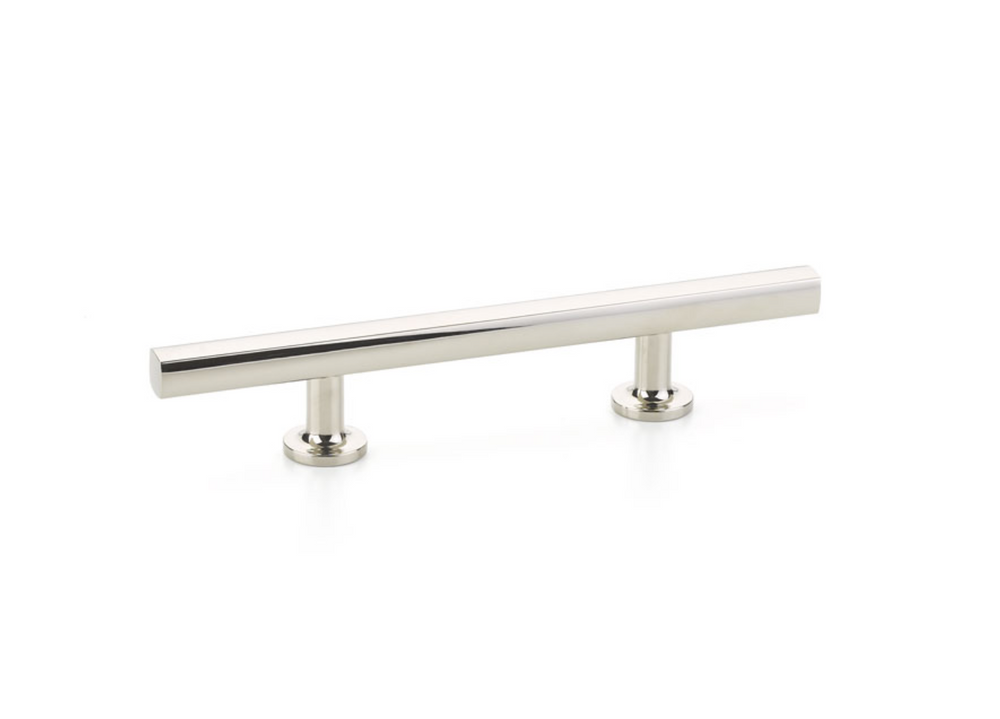 Freestone T-Bar Drawer Pulls in Polished Nickel - Brass Cabinet Hardware 