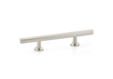Freestone T-Bar Drawer Pulls in Satin Nickel - Brass Cabinet Hardware 