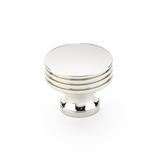 Polished Nickel "Moderna" Drawer Pulls and Cabinet Knobs - Forge Hardware Studio