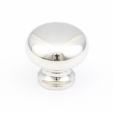 Polished Nickel "Leah" Cabinet Knobs Drawer Pulls and Cup Pulls - Forge Hardware Studio