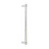 Knurled "U-Shaped" Polished Chrome Cabinet Knobs and Drawer Pulls - Forge Hardware Studio