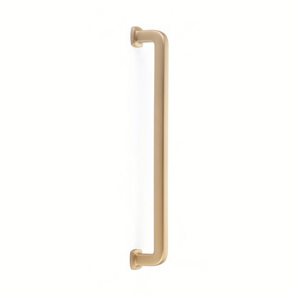 Satin Brass "Elegance" Drawer Pulls and Cabinet Knobs - Forge Hardware Studio