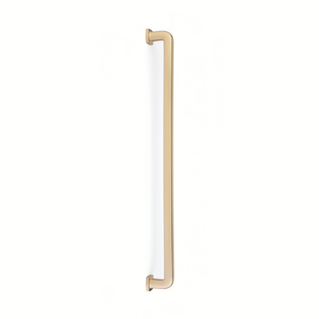Satin Brass "Elegance" Drawer Pulls and Cabinet Knobs - Forge Hardware Studio