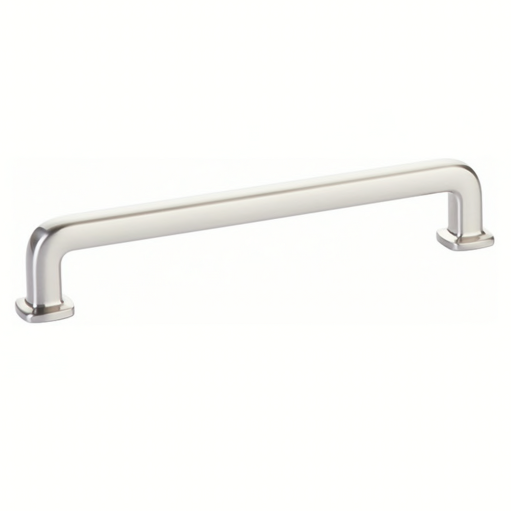 Satin Nickel "Elegance" Drawer Pulls and Cabinet Knobs - Forge Hardware Studio