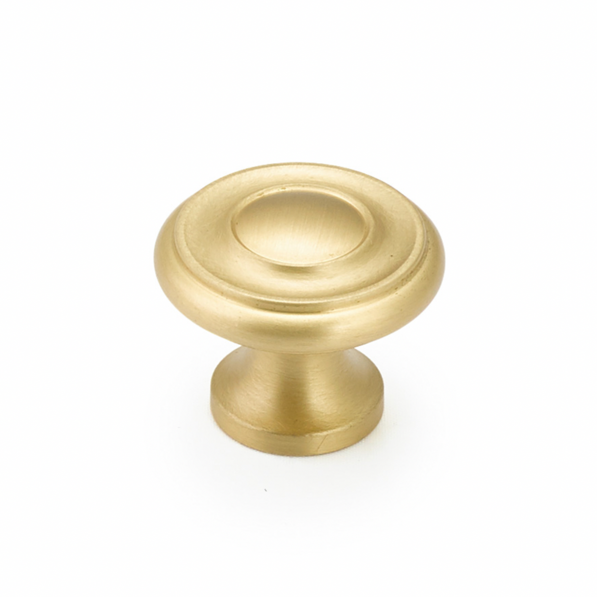 Traditional "Jolie" Drawer Pulls in Satin Brass - Forge Hardware Studio