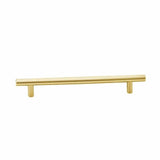 T-Bar "European" Unlacquered Polished Brass Cabinet Knobs and Pulls - Forge Hardware Studio