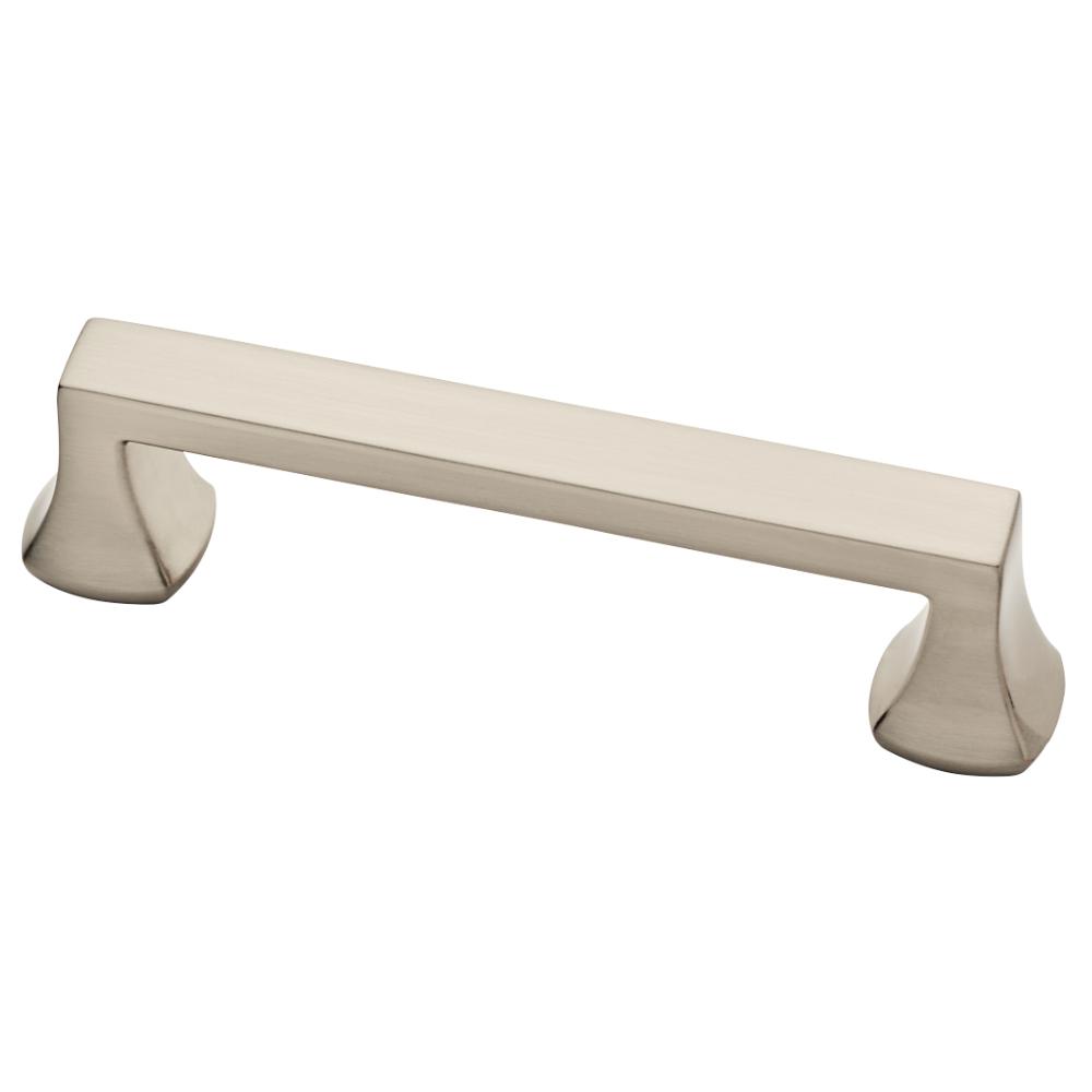 Satin Nickel "Avant" Cabinet Knobs and Pulls - Brass Cabinet Hardware 