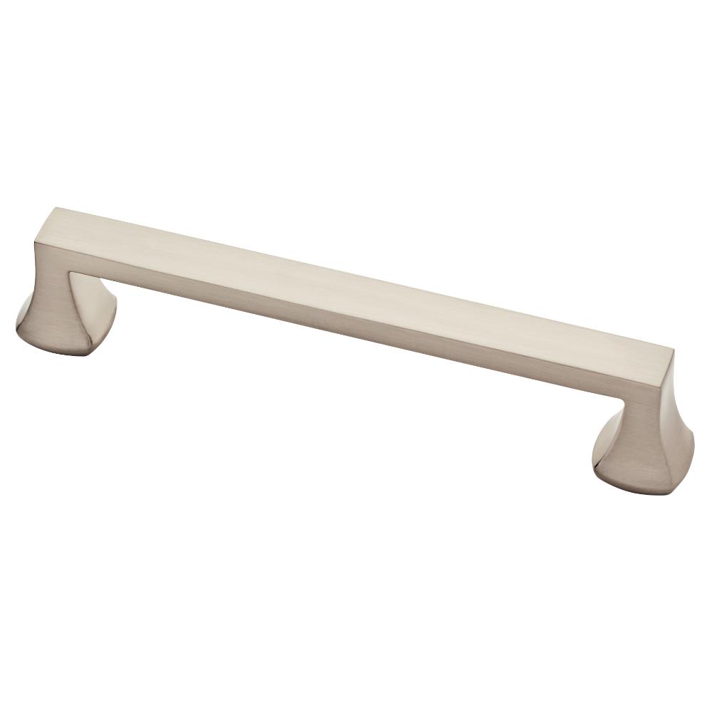 Satin Nickel "Avant" Cabinet Knobs and Pulls - Brass Cabinet Hardware 