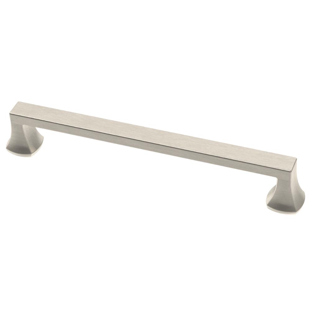 Satin Nickel "Avant" Cabinet Knobs and Pulls - Brass Cabinet Hardware 