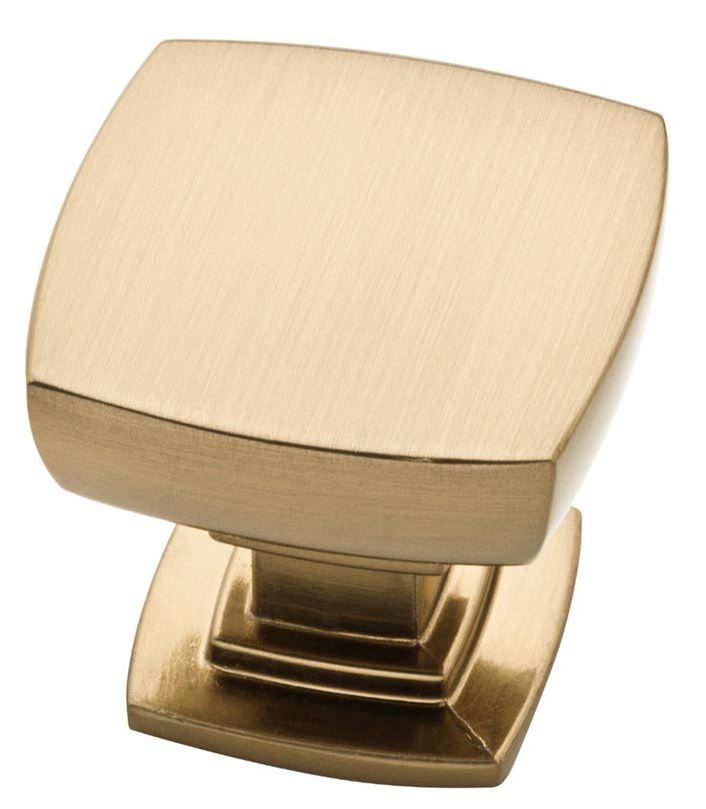 Champagne Bronze "Loft" Knob and Drawer Pulls - Brass Cabinet Hardware 