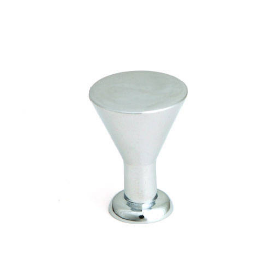 Peggy 3/4" Chrome Cabinet Knob Drawer Pull - Brass Cabinet Hardware 